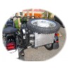 Cross Seitenwagen Kit, Alu,