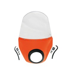 Metal fairing terracotta