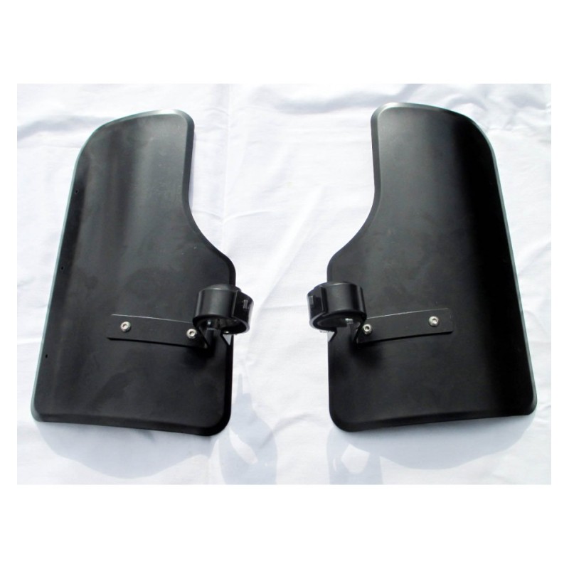 Set Beinschilder Blech mit Montage schwarz  italienisch 