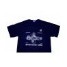 T-Shirt blau mit Boxermotor